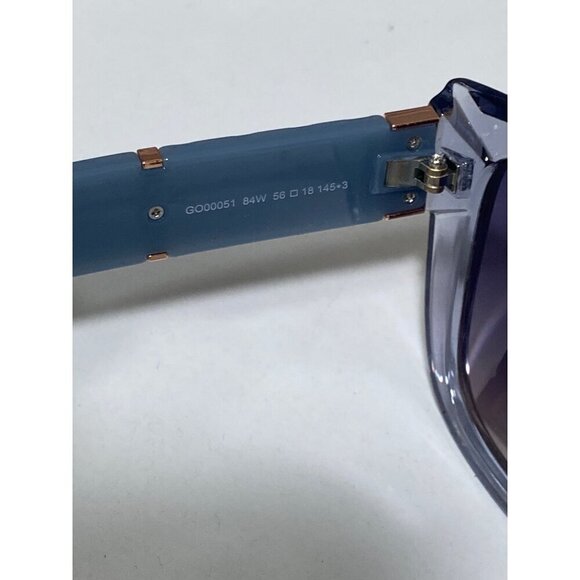 NEW Guess Transparent Blue Gradient Cat Eye Sunglasses main image 5